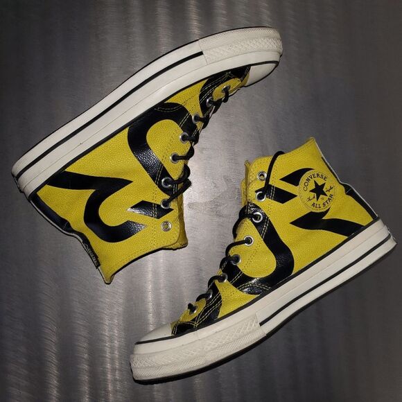 Converse Other - Converse Chuck 70 Hi High Top Gore-Tex Bold Citron Black Egret Sneaker Mens 10.5